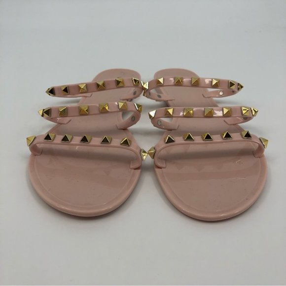 Steven New York Gold & Pink Breathable Sandals | Comfort at its Best - Picture 3 of 7
